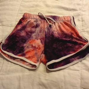 SJL Apparel shorts, size small, tie dye